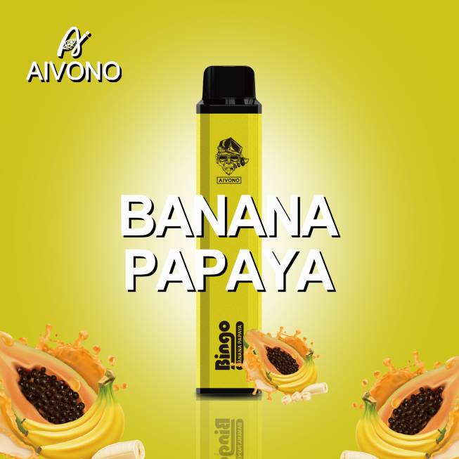 Aivono AIM BINGO 4000 Banana Papaya - 82P6137 Vape Singapore