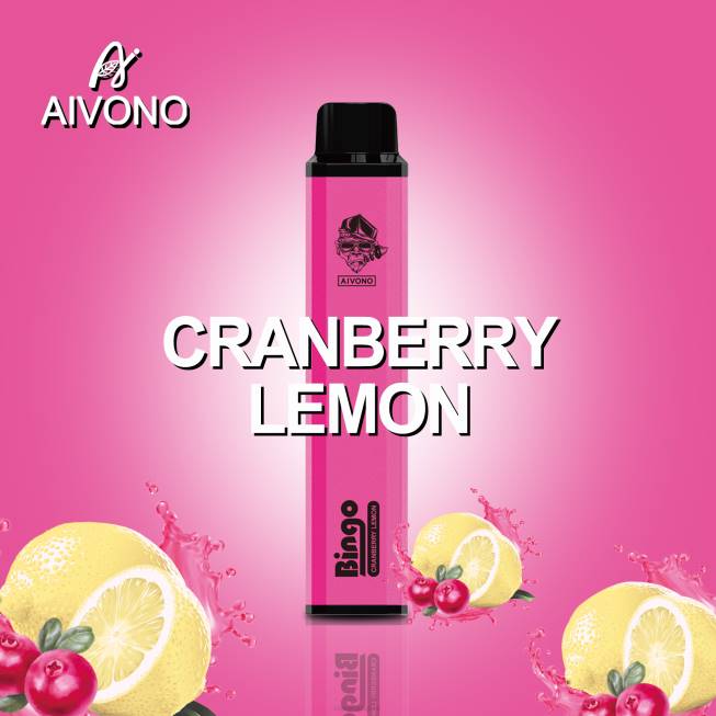 Aivono AIM BINGO 4000 Cranberry Lemon - 82P6140 Disposable Vape SG