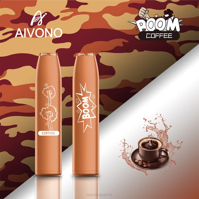 Aivono AIM BOOM 600 Coffee - 82P6356 Disposable Vape SG