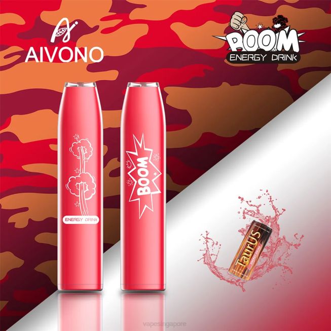 Aivono AIM BOOM 600 Energy Drink - 82P6358 Vape Wholesale Prices