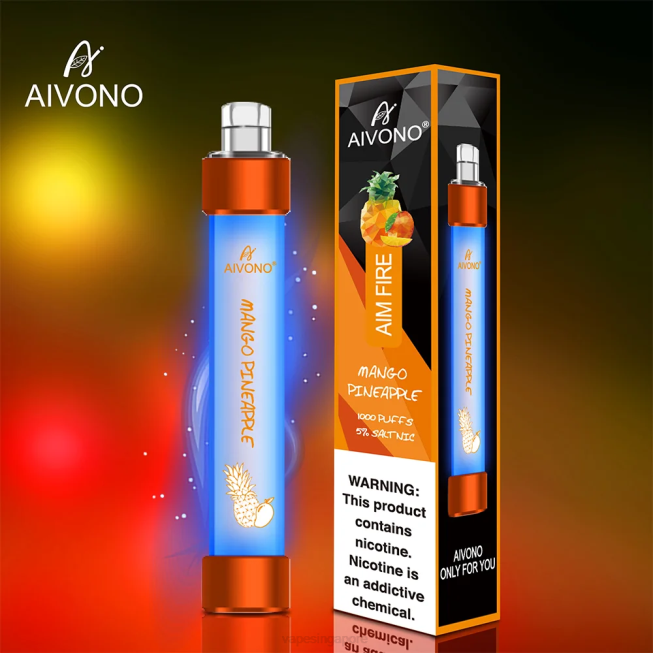 Aivono AIM FIRE 1000 Mango Pineapple - 82P6331 Vape Wholesale Prices