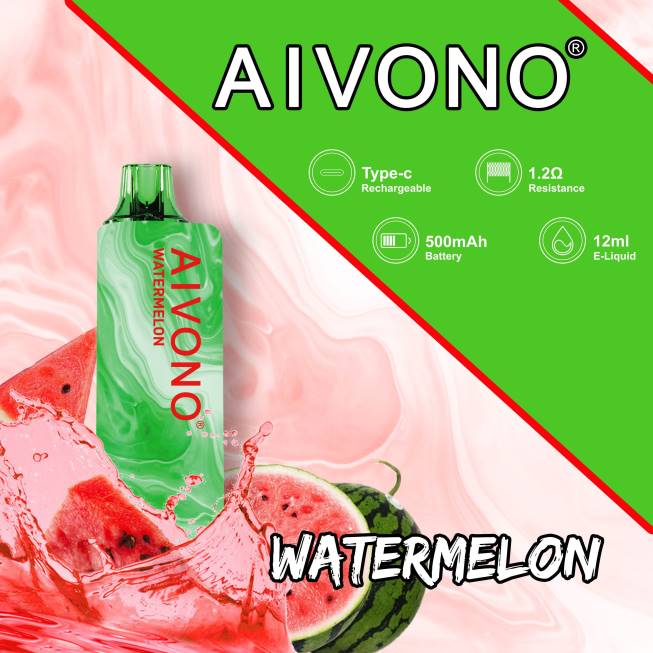 Aivono AIM GUN 7000 Watermelon - 82P6110 Vape Singapore