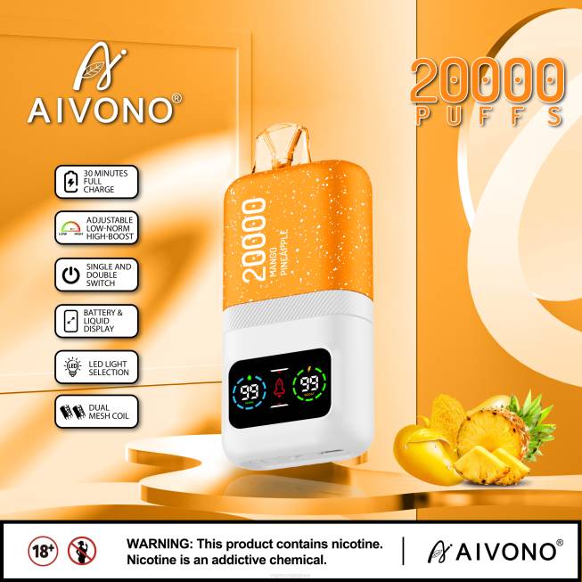 Aivono AIM magic 20000 Mango Pineapple - 82P677 Disposable Vape SG