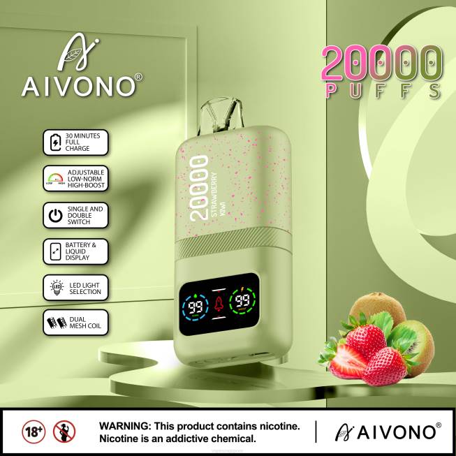 Aivono AIM magic 20000 Strawberry Kiwi - 82P681 Vape Wholesale Supplier