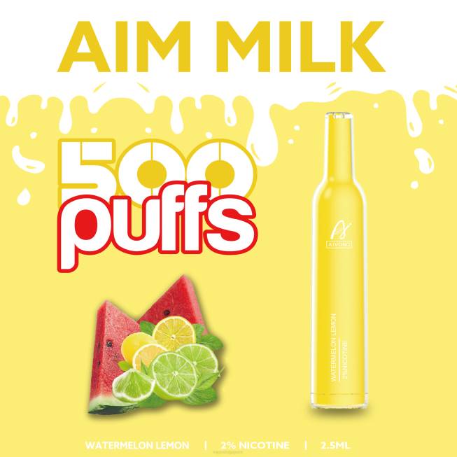 Aivono AIM MILK 500 Watermelon Lemon - 82P6270 Vape Wholesale Supplier