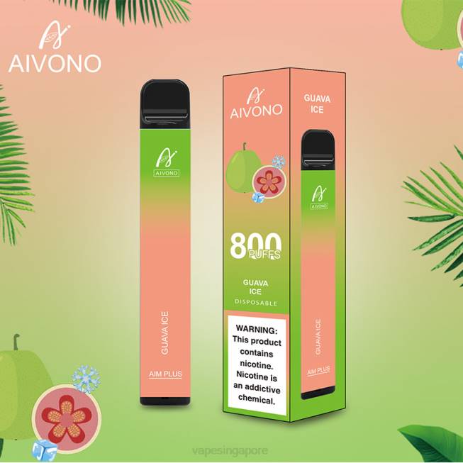 Aivono AIM PLUS 800 Guava Ice - 82P6180 Vape Wholesale Supplier