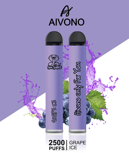 Aivono AIM SNAKE 2500 Grape Ice - 82P6306 Vape Wholesale Supplier