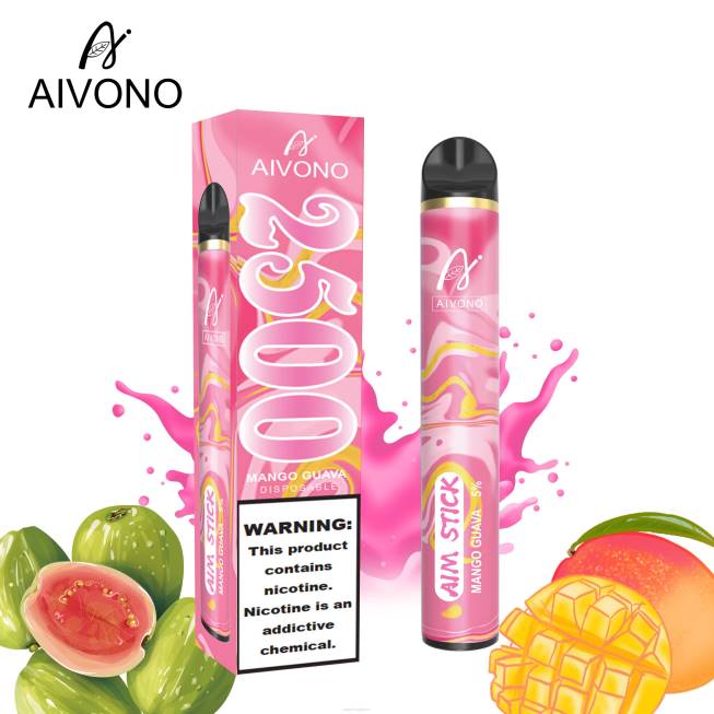 Aivono AIM STICK 2500 Mango Guava - 82P6146 Vape Singapore