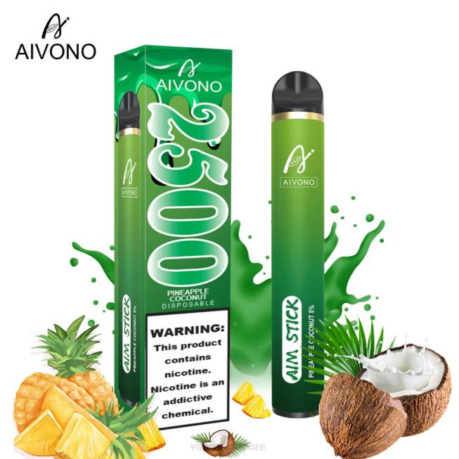 Aivono AIM STICK 2500 Pineapple Coconut - 82P6153 Vape Wholesale Supplier