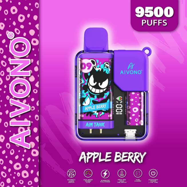 Aivono AIM TANK 9500 Apple Berry - 82P643 Vape Wholesale Prices