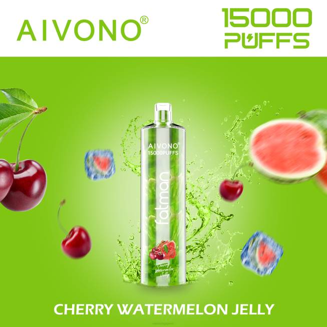 Aivono FATMAN 15000 Cheery Watermelon Jelly - 82P620 Vape Singapore