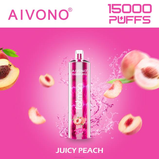 Aivono FATMAN 15000 Juicy Peach - 82P617 Vape Wholesale Near Me