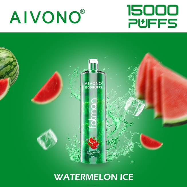 Aivono FATMAN 15000 Watermelon Ice - 82P612 Disposable Vape Singapore