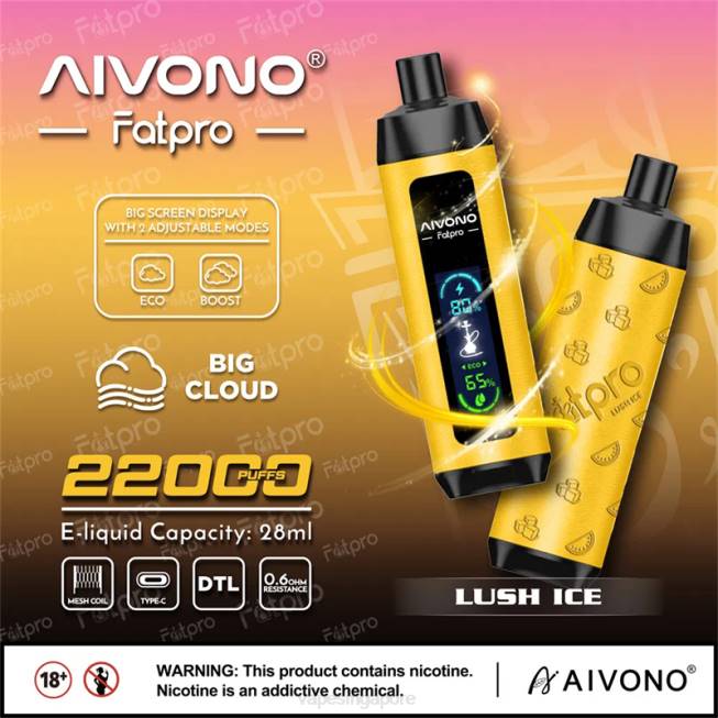 Aivono Fatpro 22000 Lush Ice - 82P63 Disposable Vape Singapore