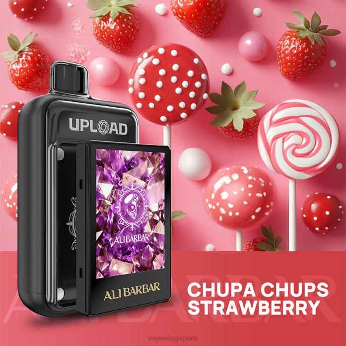 Disposable Vape Singapore Chupa chups strawberry | Alibarbar Upload 084D114