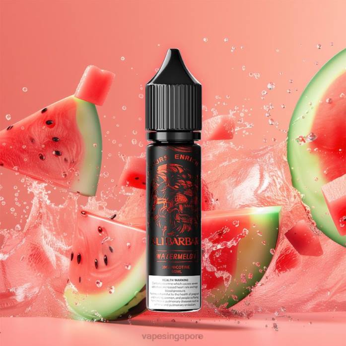 Disposable Vape Singapore Watermelon | Alibarbar Hookah Onyx Dock 084D110