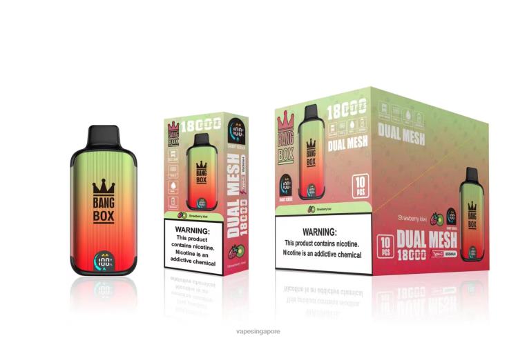 Bang Box 18000 puffs JL06V92 - Vape Singapore Strawberry Kiwi