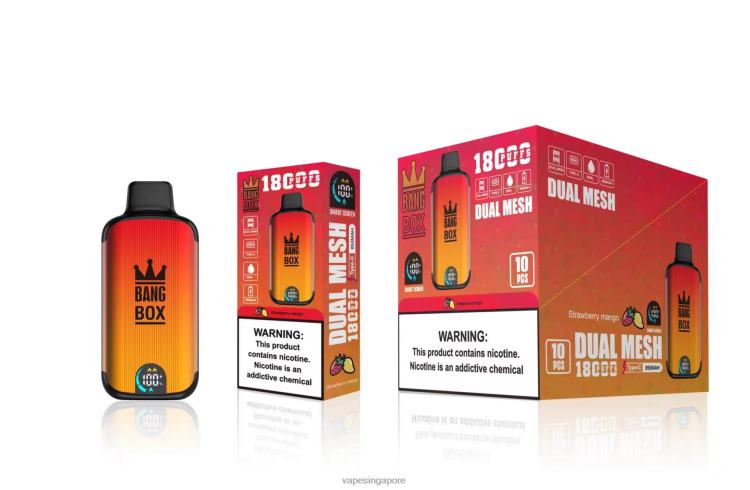 Bang Box 18000 puffs JL06V99 - Vape Wholesale Supplier Strawberry Mango