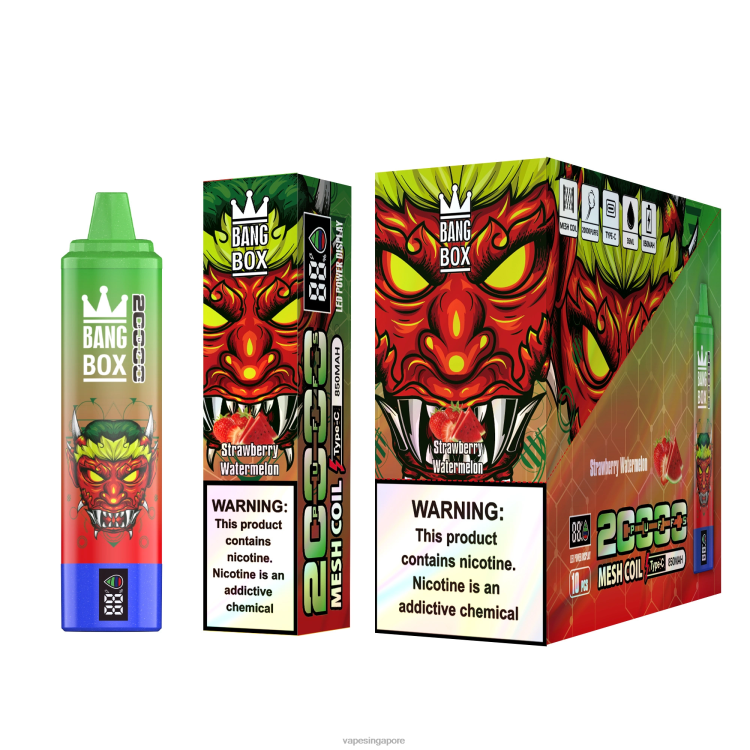 Bang Box 20000 JL06V52 - Vape Supplier Singapore Strawberry Watermelon