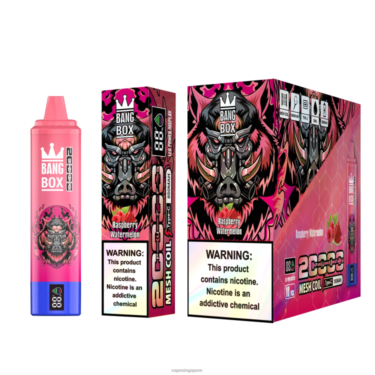 Bang Box 20000 JL06V53 - Vape Singapore Raspberry Watermelon