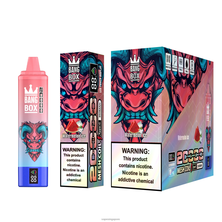 Bang Box 20000 JL06V56 - Disposable Vape SG Watermelon Ice