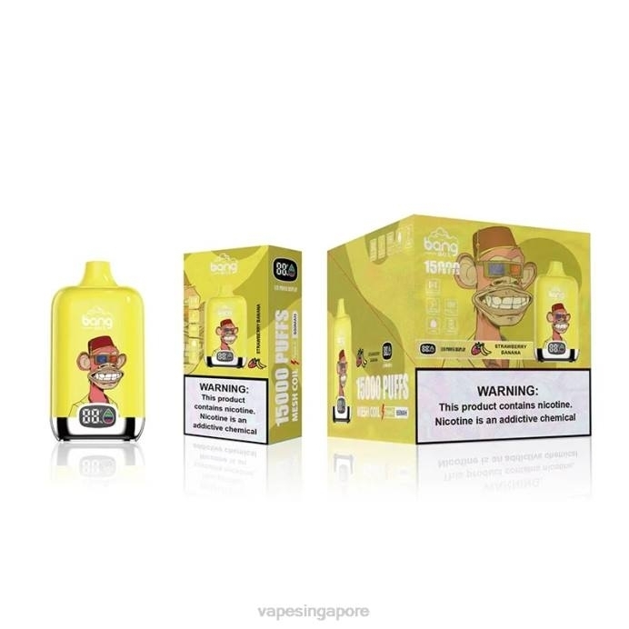 Strawberry Banana - Vape Wholesale supplier 2PLF131 Bang Box 15000