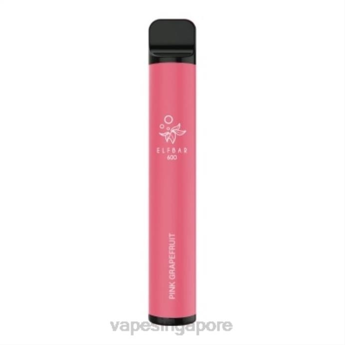 Pink Grapefruit - Vape supplier Singapore 2PLF105 ELFBAR 600