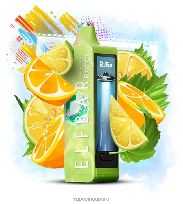 Elf Bar Planet 25000 - LT80N16 Lemon Lime Vape Wholesale Prices