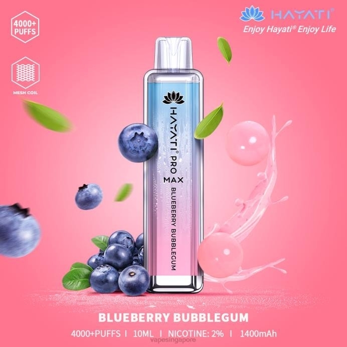 Blueberry Bubblegum - Vape Wholesale supplier 2PLF191 Hayati Pro Max 4000