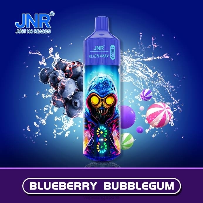 Blueberry Bubblegum - Vape Singapore 2PLF573 JNR ALIEN MAX