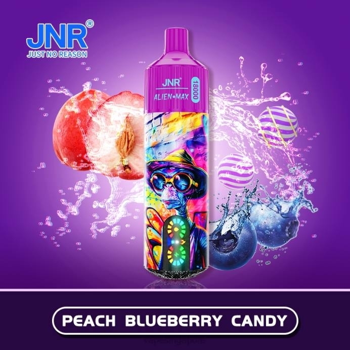 Peach Blueberry Candy - disposable Vape SG 2PLF580 JNR ALIEN MAX