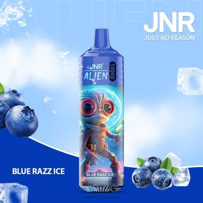 Blue Razz Ice - Vape supplier Singapore 2PLF635 JNR ALIEN