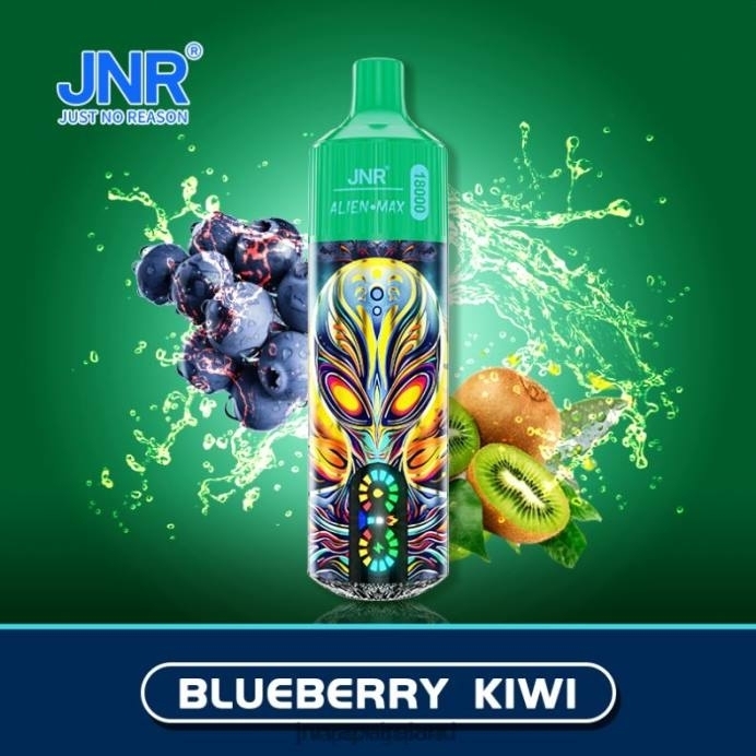 Blueberry Kiwi - disposable Vape Singapore 2PLF638 JNR ALIEN