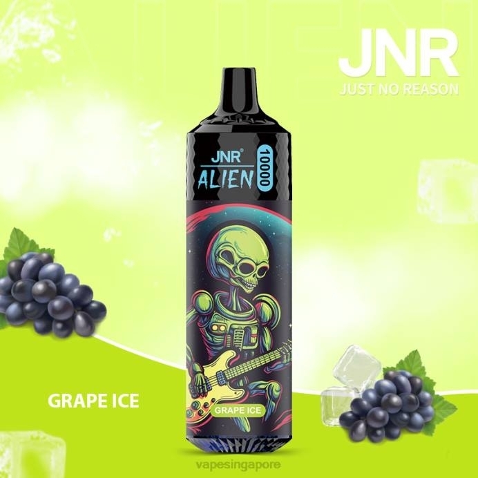 Grape Ice - disposable e cigarette Singapore 2PLF644 JNR ALIEN