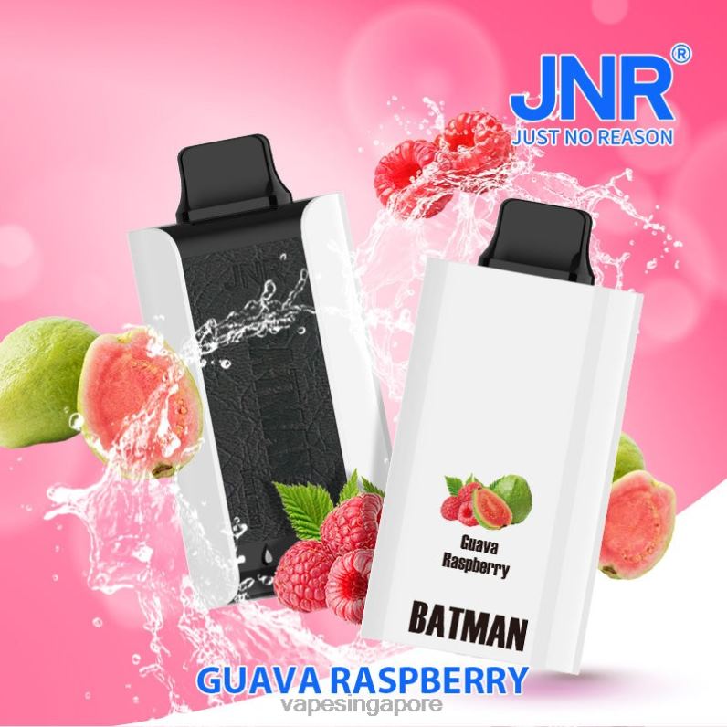 JNR BATMAN 11000 884J83 Guava Raspberry Disposable Vape Singapore