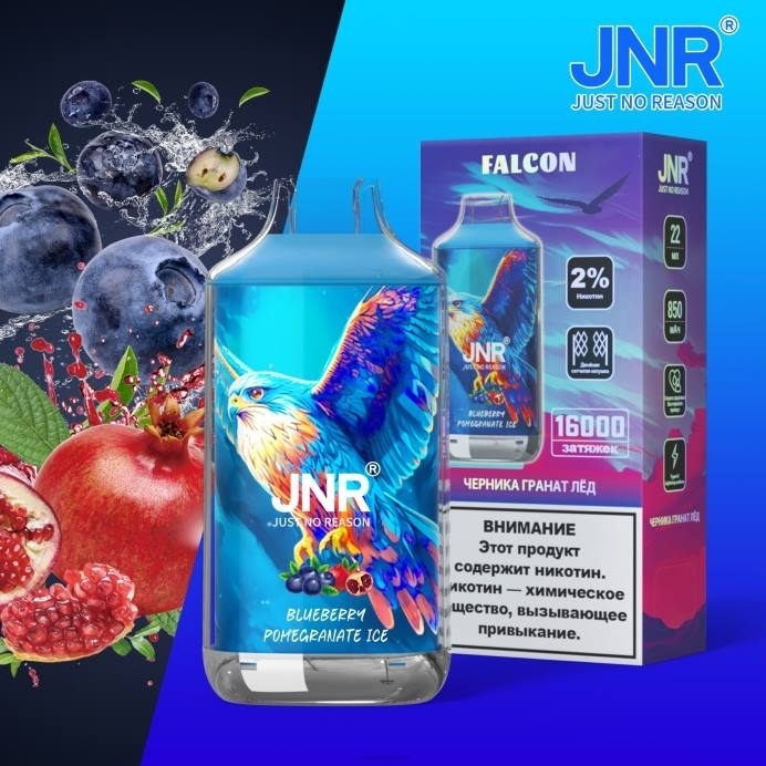 Blueberry Pomegranate Ice - disposable Vape Singapore 2PLF698 JNR FALCON