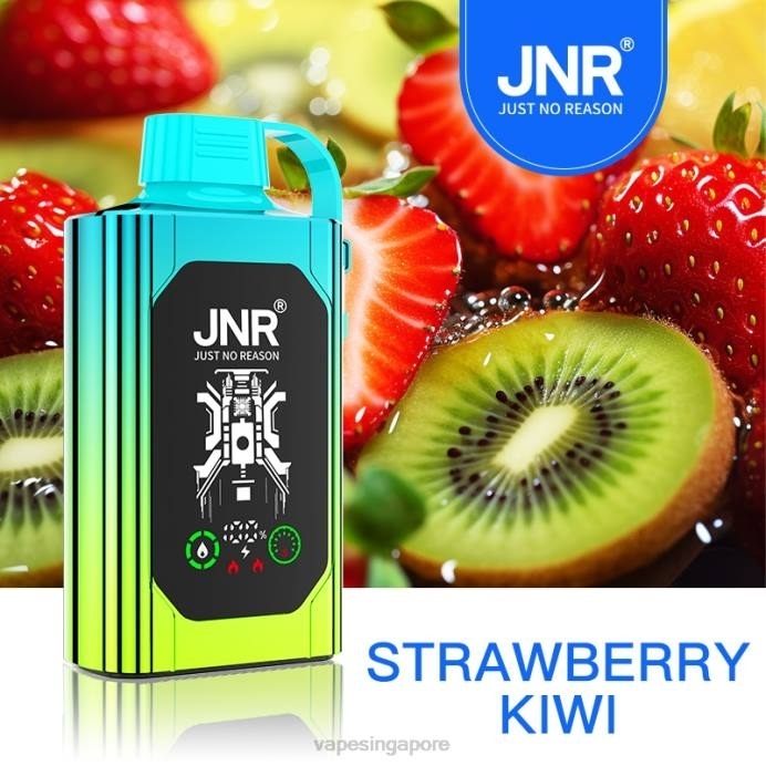 Strawberry Kiwi - disposable Vape Singapore 2PLF628 JNR SHISHA BOX