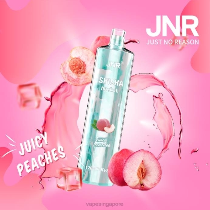 Juicy Peaches - disposable Vape SG 2PLF680 JNR SHISHA