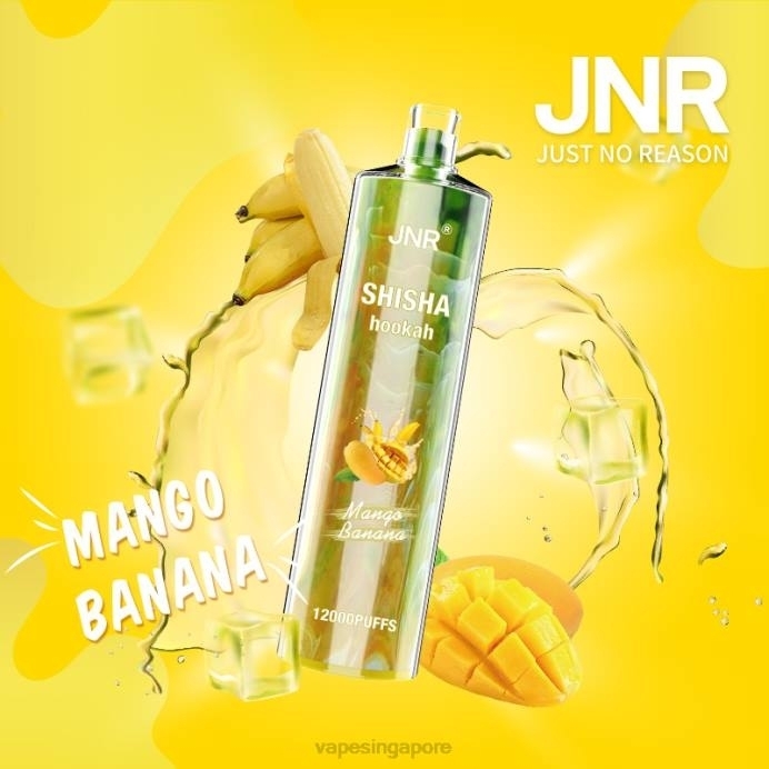 Mango Banana - disposable e cigarette Singapore 2PLF684 JNR SHISHA