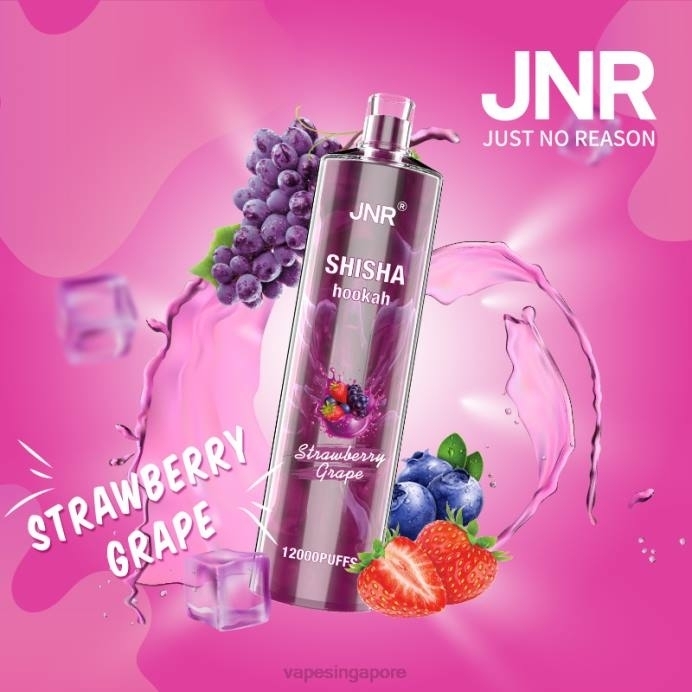 Strawberry Grape - disposable Vape Singapore 2PLF688 JNR SHISHA