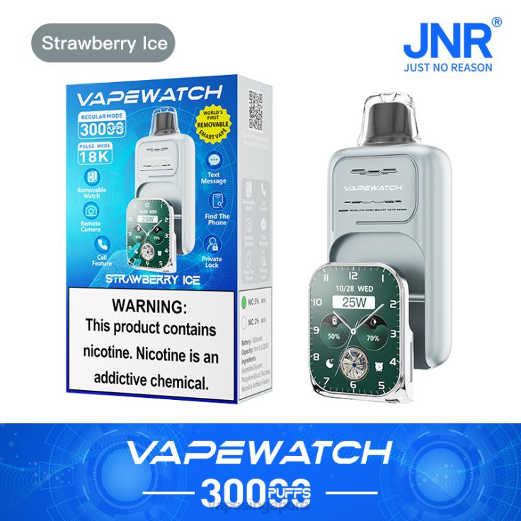 Strawberry Ice JNR Vape Watch- disposable Vape Singapore -XXF6F10