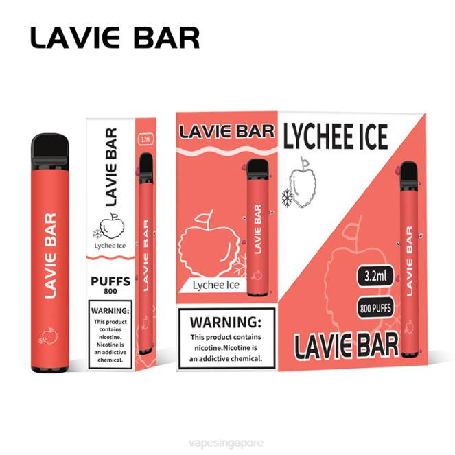 LAVIE BAR 800 Puffs 4HB0313 | Vape Wholesale Prices Lychee Ice