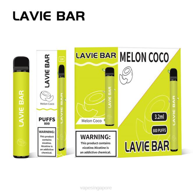 LAVIE BAR 800 Puffs 4HB0315 | Vape Wholesale Supplier Melon Coco