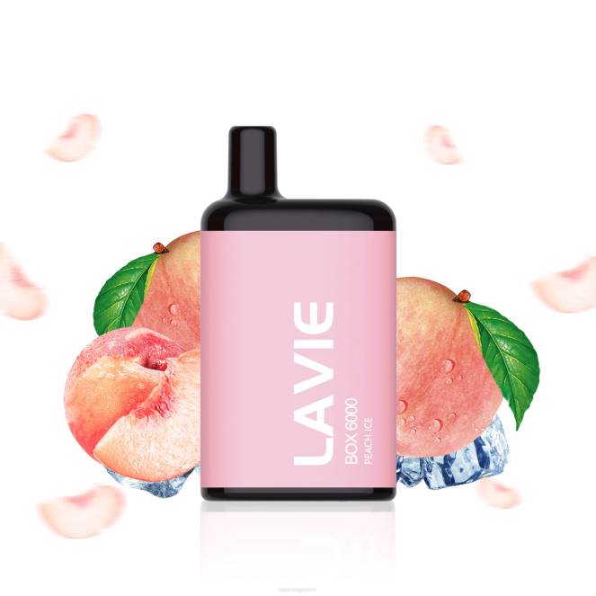 LAVIE BOX 6000 Puffs 4HB0200 | Vape Singapore Peach Ice