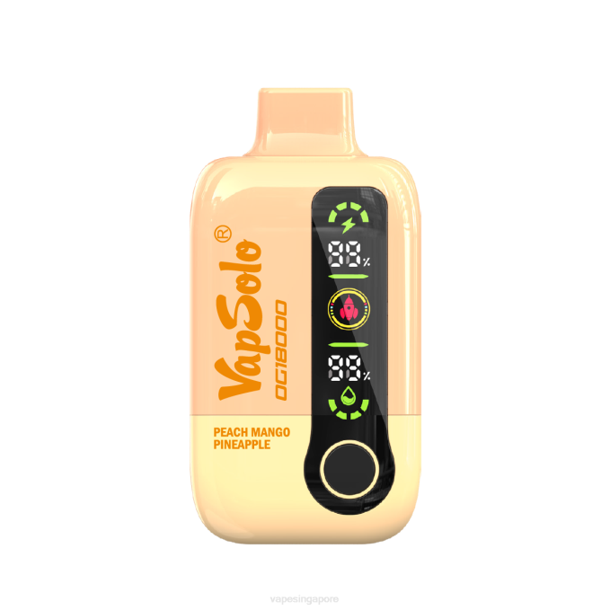 VapSolo DG18000 | Vape Supplier Singapore 66VL5 Peach Mango Pineapple