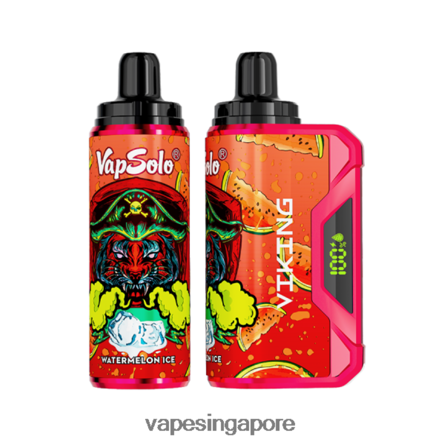 Vape Wholesale Prices ZB8480142 Vapsolo VIKING Disposable Vape Watermelon Ice