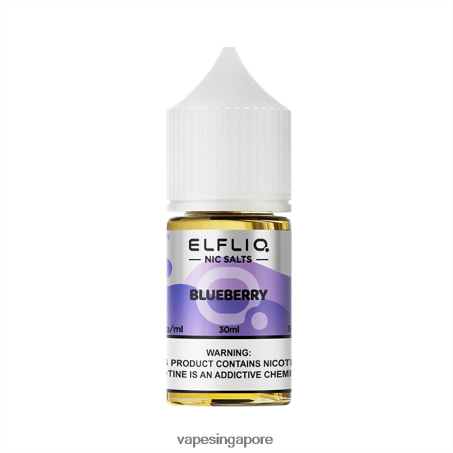 2ZH8P811 BLUEBERRY ELFBAR ELFLIQ nic salt 30ml