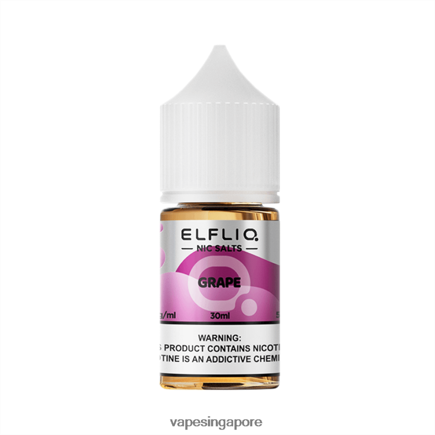 2ZH8P819 GRAPE ELFBAR ELFLIQ nic salt 30ml