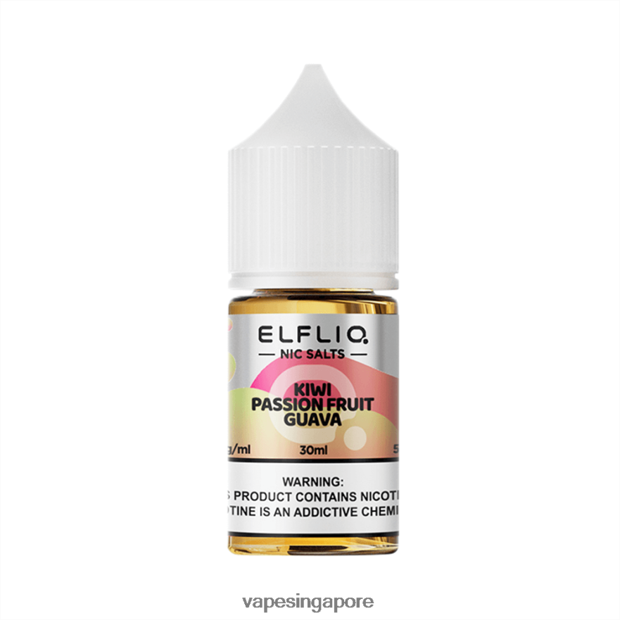 2ZH8P820 KIWI PASSION FRUIT GUAVA ELFBAR ELFLIQ nic salt 30ml