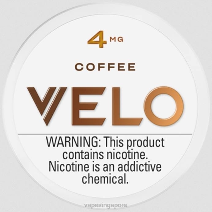 Coffee - Vape Singapore 2PLF43 VELO Nicotine Pouch 4mg